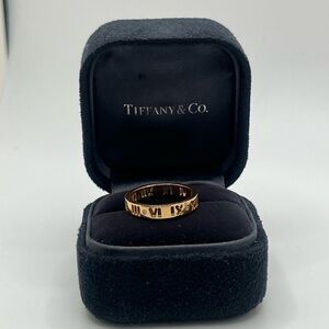 Tiffany & Co. 18K Rose Gold Atlas Ring